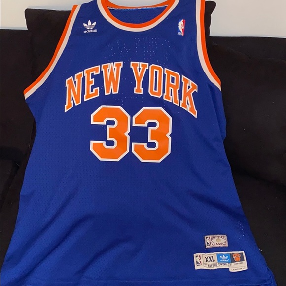 adidas Other - Hall of Famer Patrick Ewing Jersey